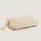 Shimma Woven Cotton Multipurpose Pouch 24x16 Cm Natural