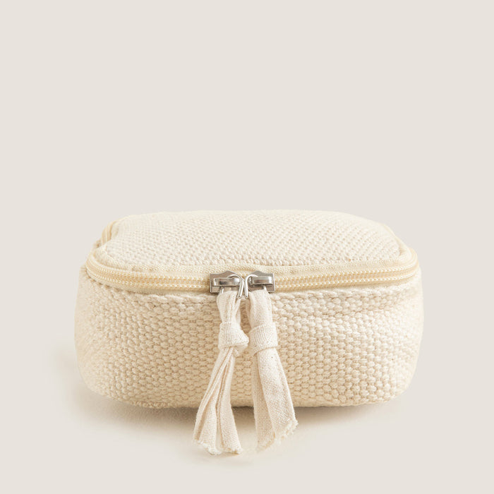 Viola Cotton Multipurpose Pouch 12,5x10,5 Cm Natural