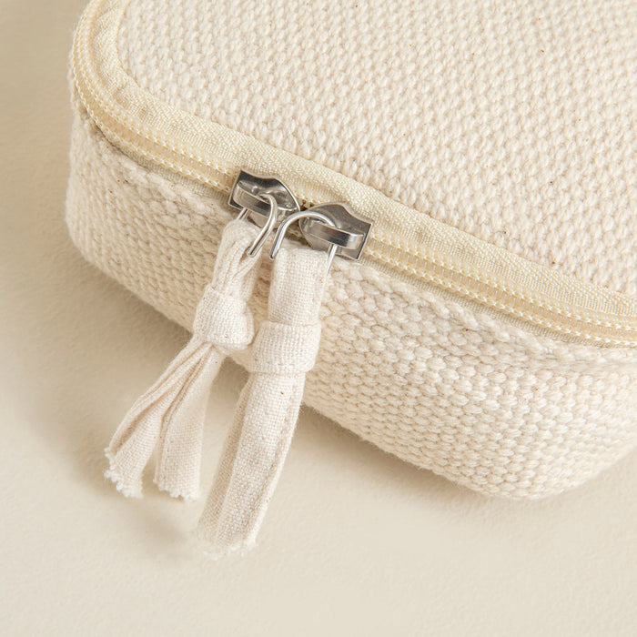 Viola Cotton Multipurpose Pouch 12,5x10,5 Cm Natural