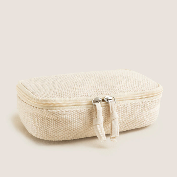 Viola Cotton Multipurpose Pouch 20,5x13 Cm Natural