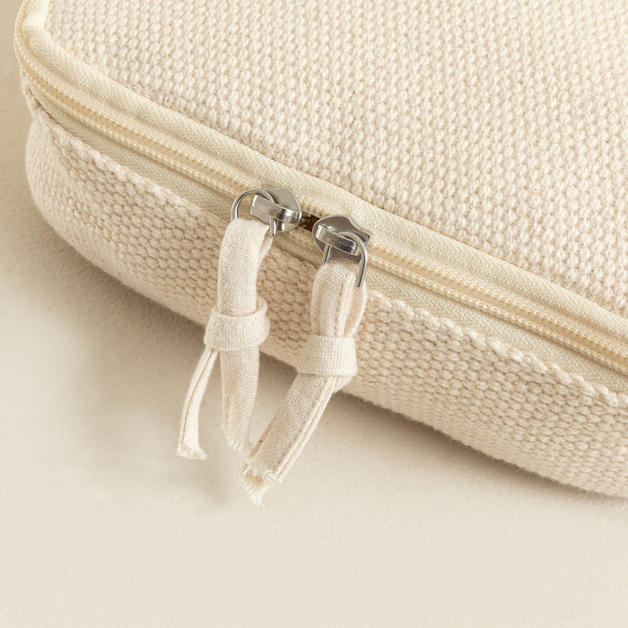 Viola Cotton Multipurpose Pouch 20,5x13 Cm Natural