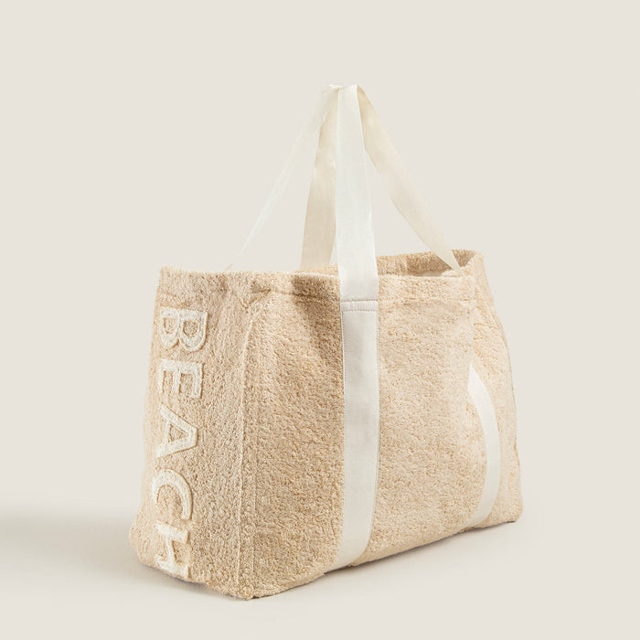 Esida Beach Bag 41x18x30 cm Natural