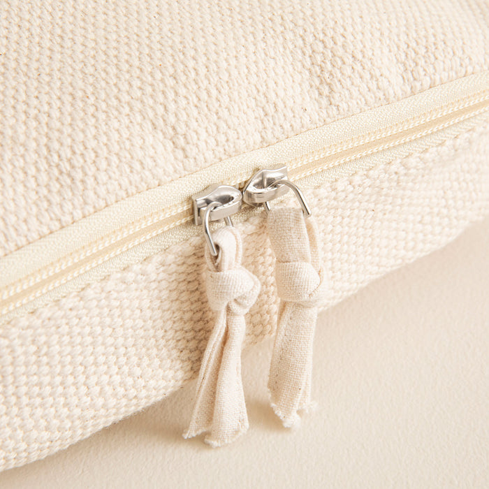 Viola Cotton Multipurpose Pouch 24x20 Cm Natural
