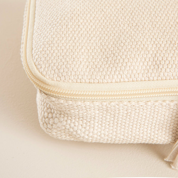 Viola Cotton Multipurpose Pouch 24x20 Cm Natural