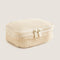Oiko Waffle Box Pouch 12,5x10,5 Cm Natural