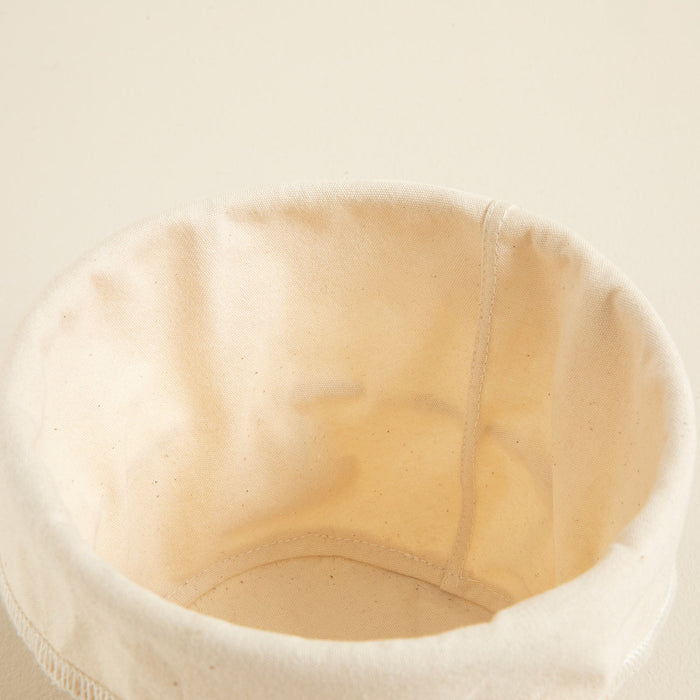 Breaddi Fabric Bread Basket 12x9 cm Natural