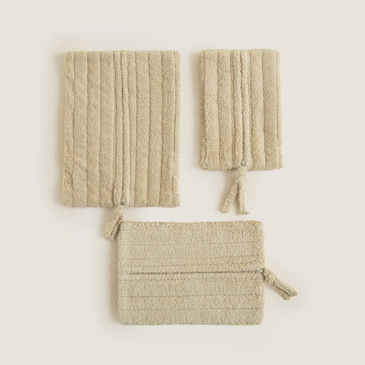 Cloid Rectangle Organizer Bag 19x13 cm Beige