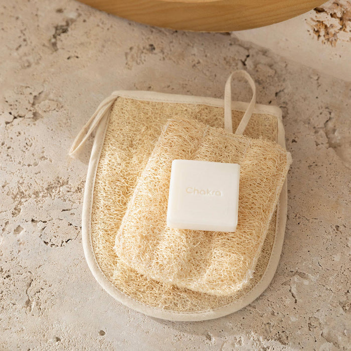 Luffa Pumpkin Fiber Peeling and Shower Loofah Natural