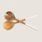 Vintage Serving Spoon Set Natural