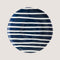 Seaside Stripe Serving Plate 28 Cm Blue/White