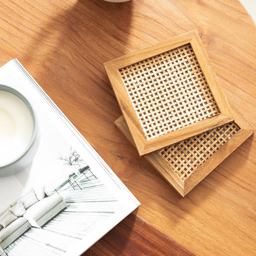 Rustica Coaster Set of 4 Natural