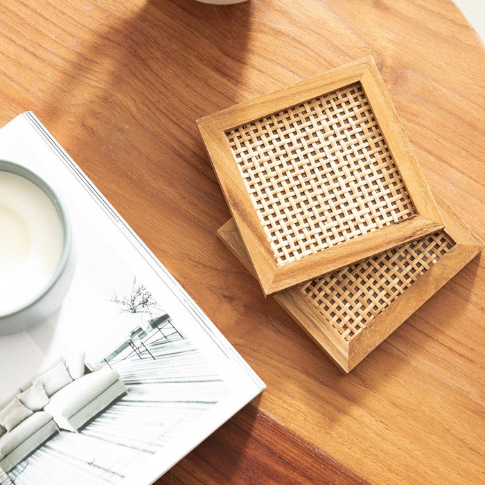 Rustica Coaster Set of 4 Natural