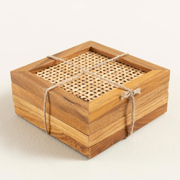 Rustica Coaster Set of 4 Natural