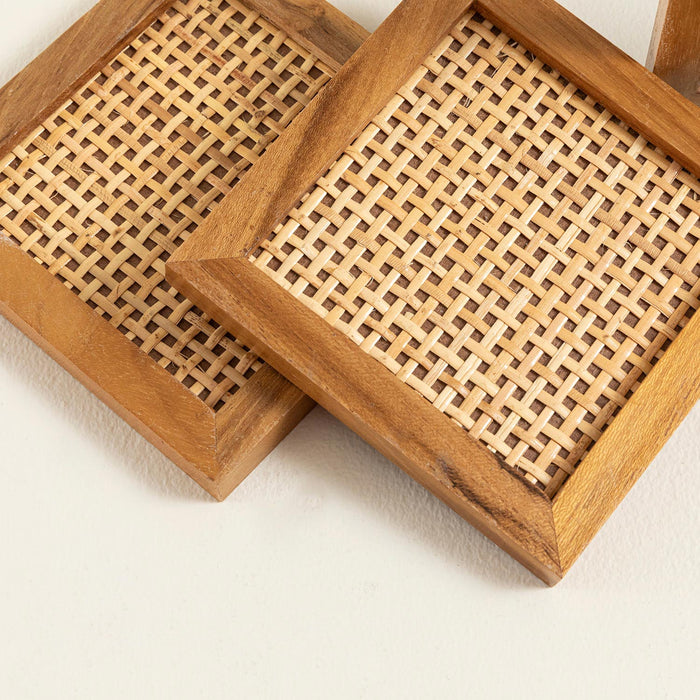 Rustica Coaster Set of 4 Natural