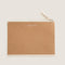 Kanvas Zipper Pouch A6 Natural