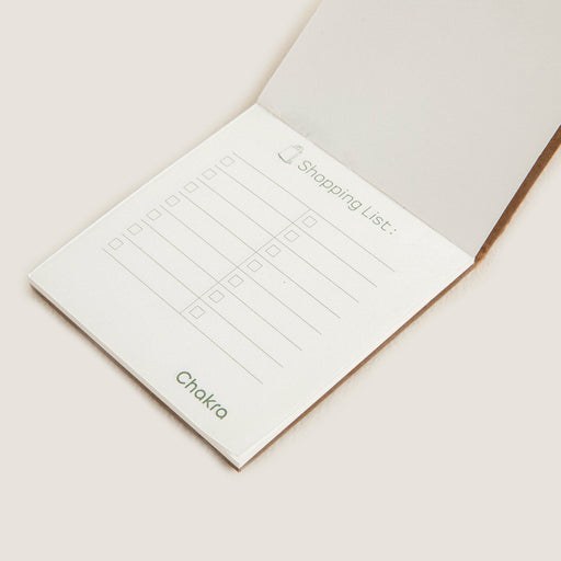 Shopies Shopping List Notebook Natural