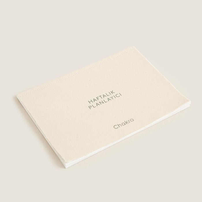 Weekly Planning Notebook Natural