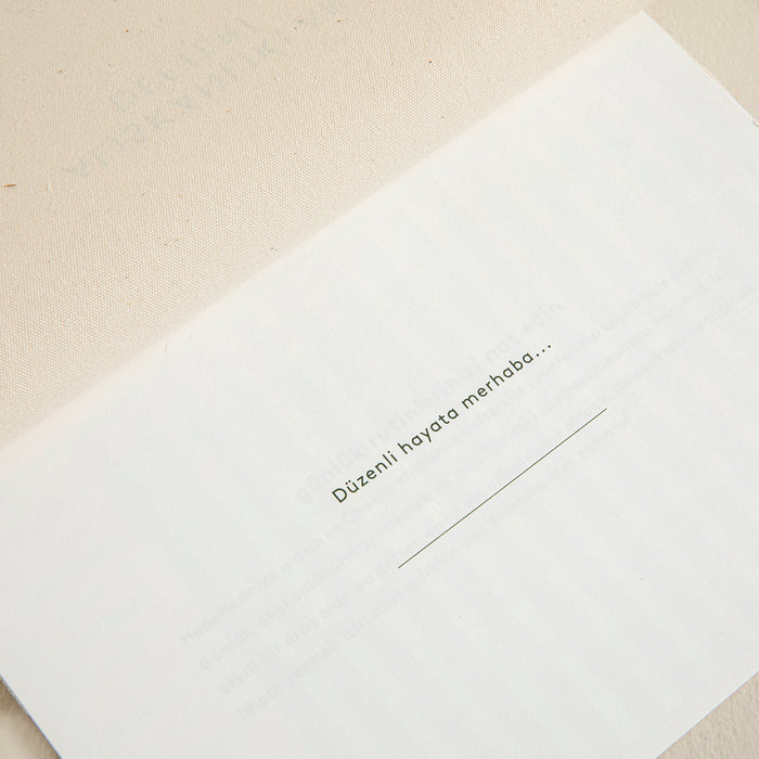 Habit Personal Planning Notebook Natural