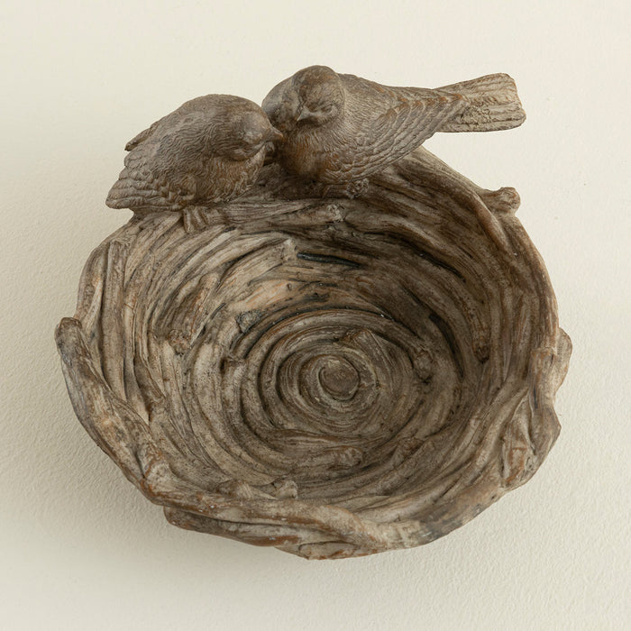 Aves Decorative Object 23x20 cm Wood