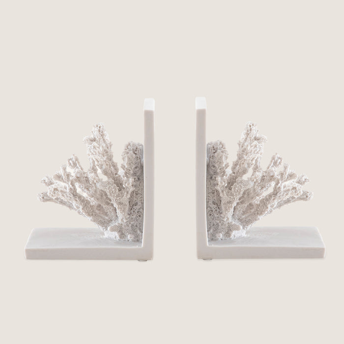 Piatri Bookends 16X18 CM White