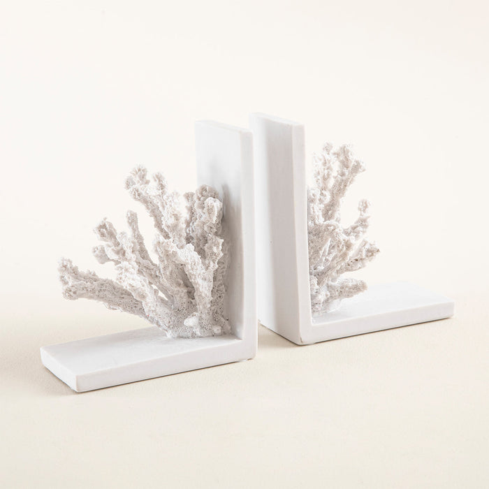 Piatri Bookends 16X18 CM White