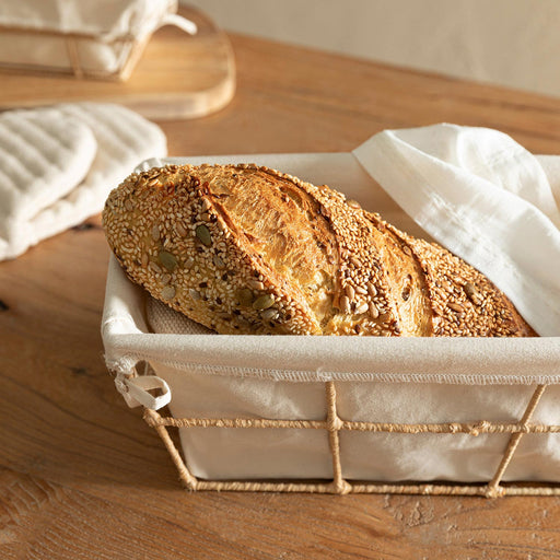 Telo Bread Basket with Stand 24 cm Natural