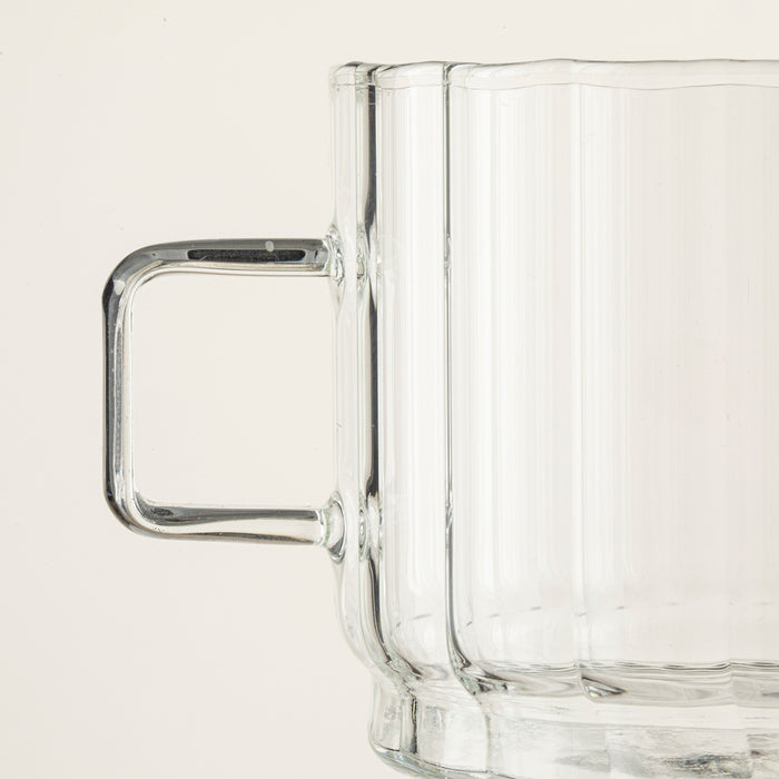 Strip Mug 11 Cm Transparent