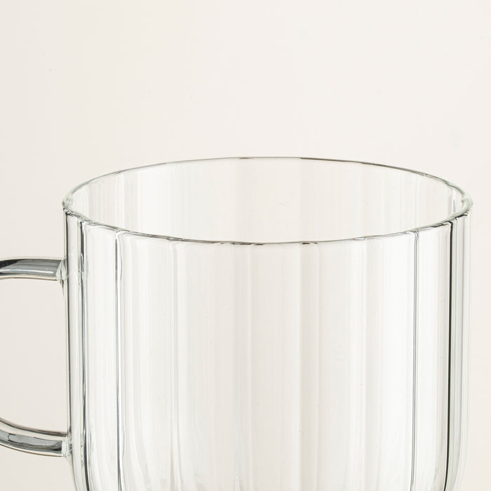 Stripat Mug 13 Cm Transparent