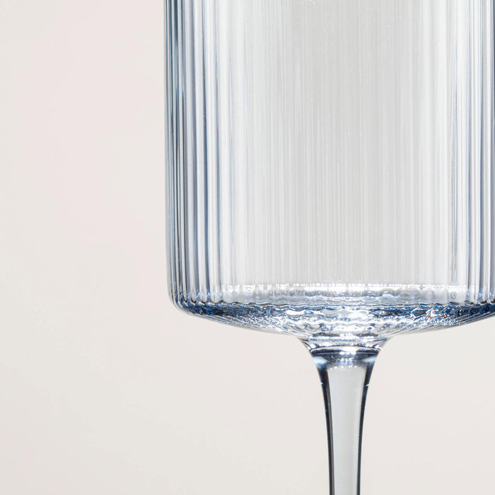 Silian Red Wine Glass Blue