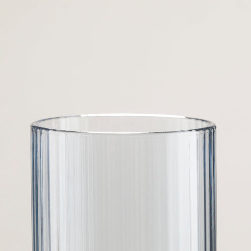 Silian Flute Glass Blue