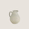 Flowers Jug - 19x16 cm Light Grey