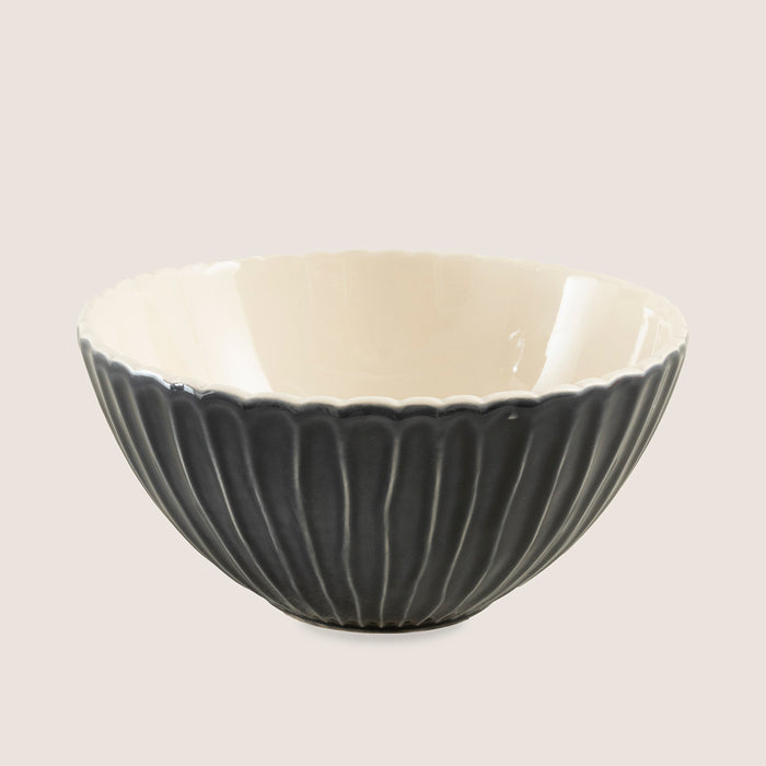 Seasıde Striped Bowl - 22x11 cm MARINE BLUE