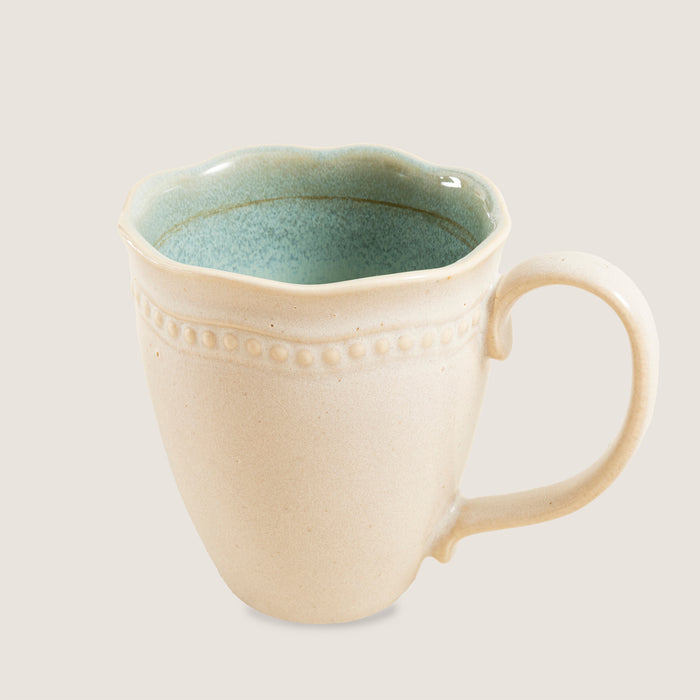 Vintage Mug 14 cm Green