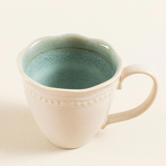 Vintage Mug 14 cm Green