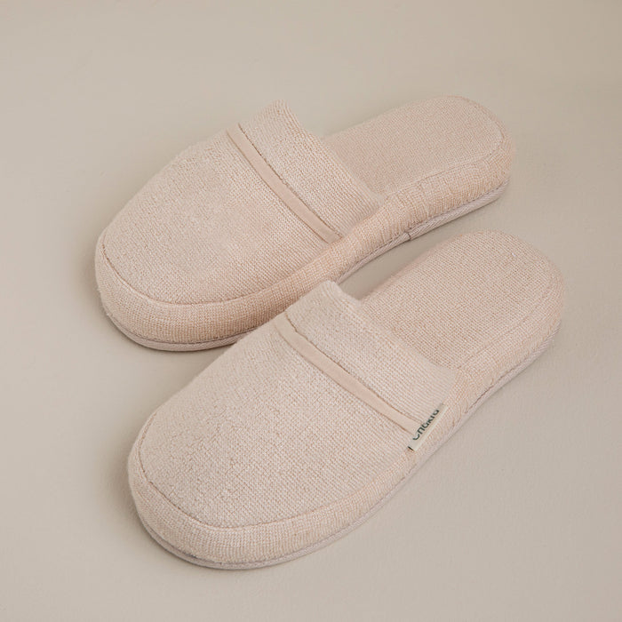 Solid Unisex Slippers Powder