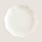 Flower Dessert Plate 22 cm Cream