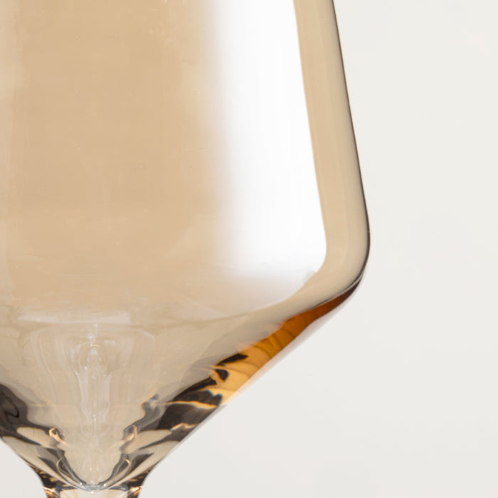 Provence Mood White Wine Glass Amber