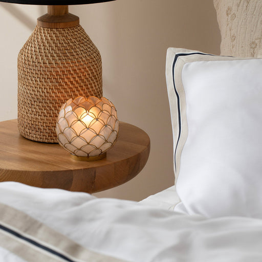 Marınas Duvet Cover Set KING Ecru