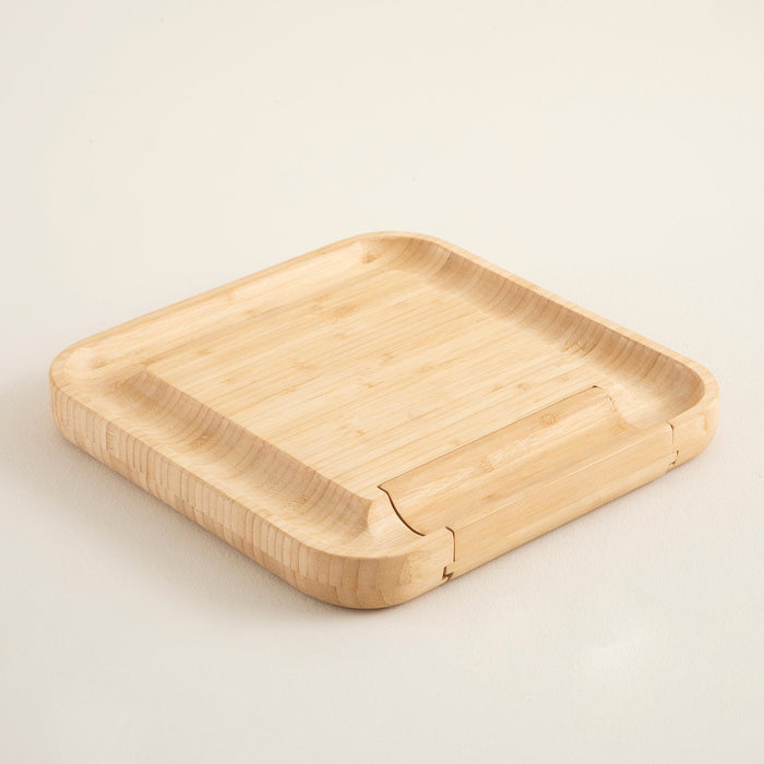 Ravva 5 Piece Square Presentation Set with Blades 33x33 cm Natural