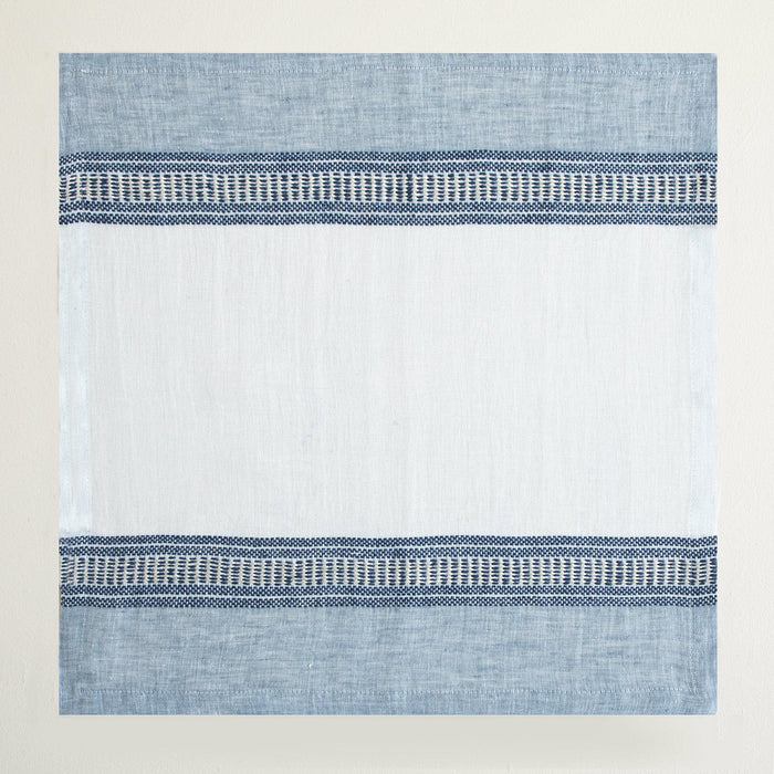 Paso Napkin MARINE BLUE/WHITE