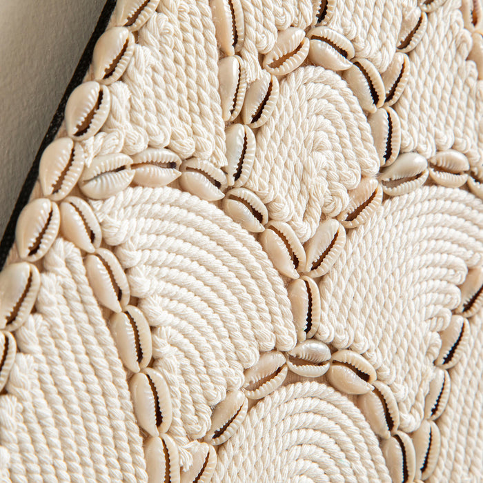 Mermaid Tail Wall Decor Ecru-Beige