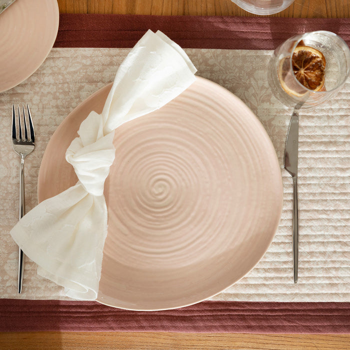 Lunnia Or Serving Plate Pink