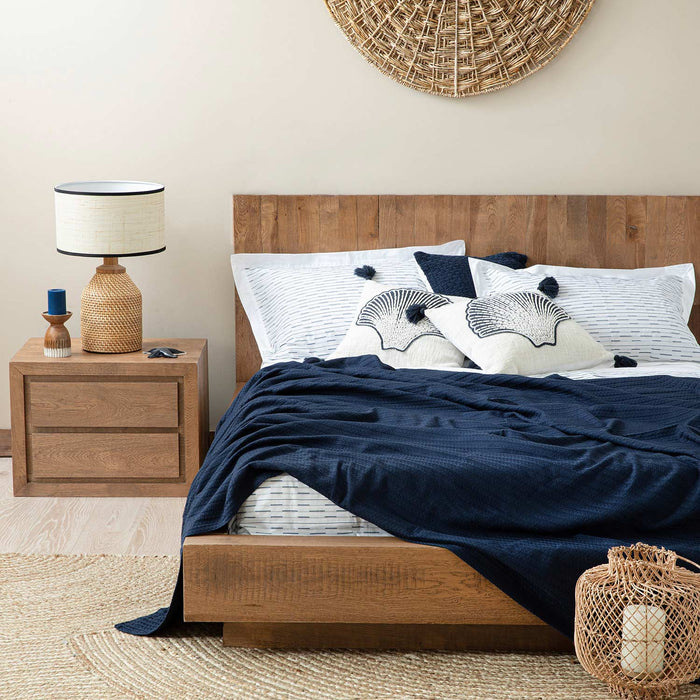 Palmita Pique Double Size 200x220 cm MARINE BLUE