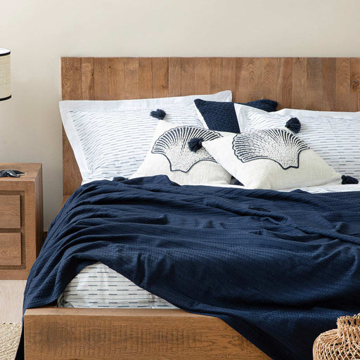 Palmita Pique Double Size 200x220 cm MARINE BLUE