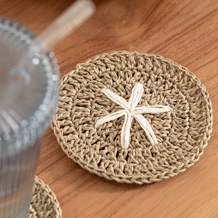 Etiole Coaster 2 Pcs Natural