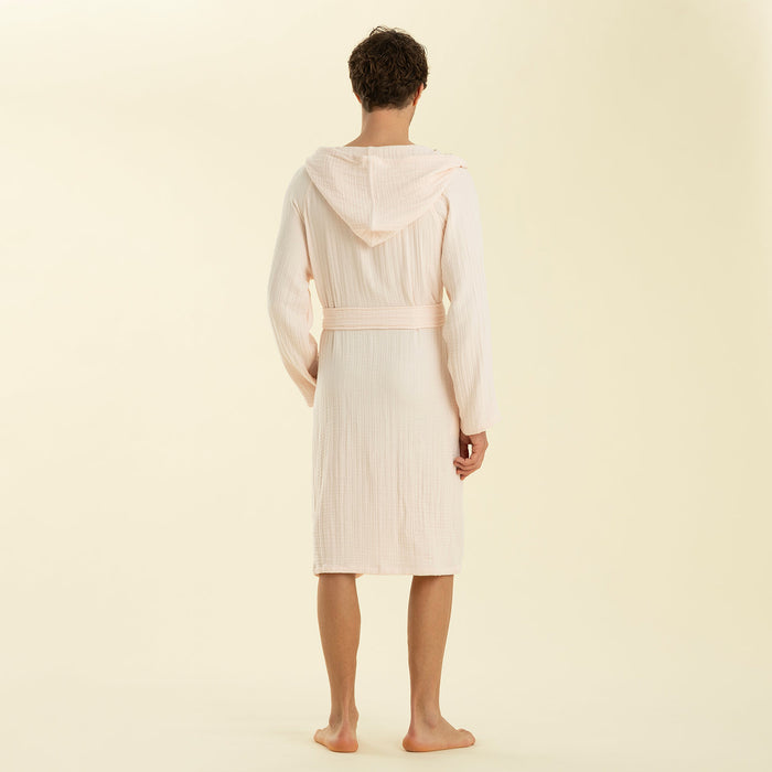 Armin Unisex Bathrobe Powder