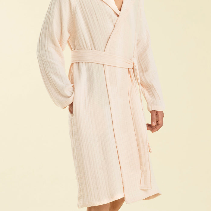 Armin Unisex Bathrobe Powder