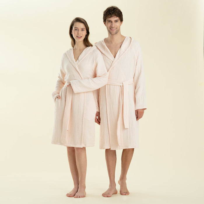 Armin Unisex Bathrobe Powder