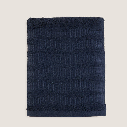Arıya Bath Towel 85x150 Cm MARINE BLUE