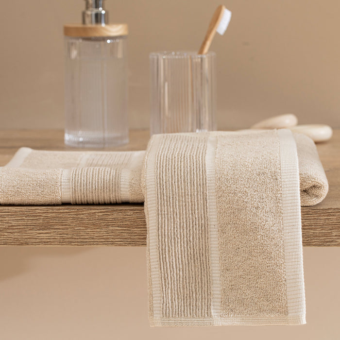 Rhone Hand Towel 30x50 Cm Natural